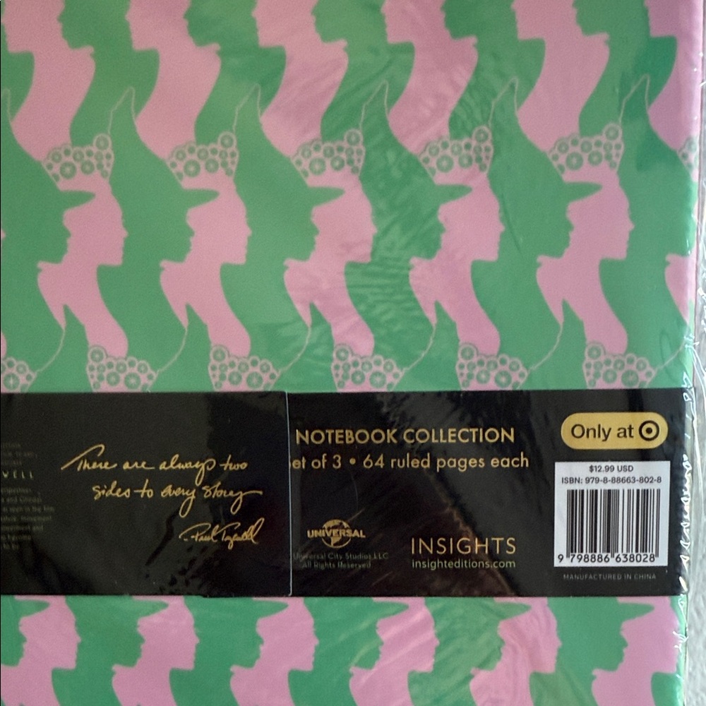 Wicked Themed Notebook Set - Picture 3 of 5